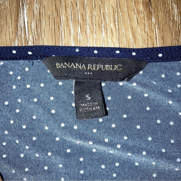 Banana Republic Women’s Polka Dot Tank Tops Size Small Preppy Y2K Retro Vintage - Picture 4 of 7